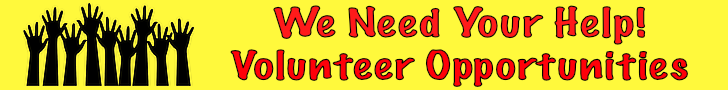 Volunteer oppourtunities